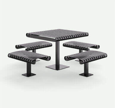 PZ-1000-3636 with PZ-400-30 (Black Gloss Metal) F2F4F2