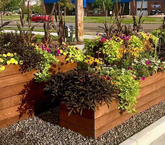 Thermally-Modified-Wood-Planters