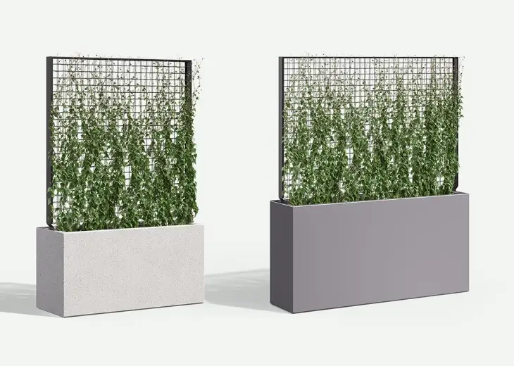 Wilshire Greenscreen Trellis Planters 1200