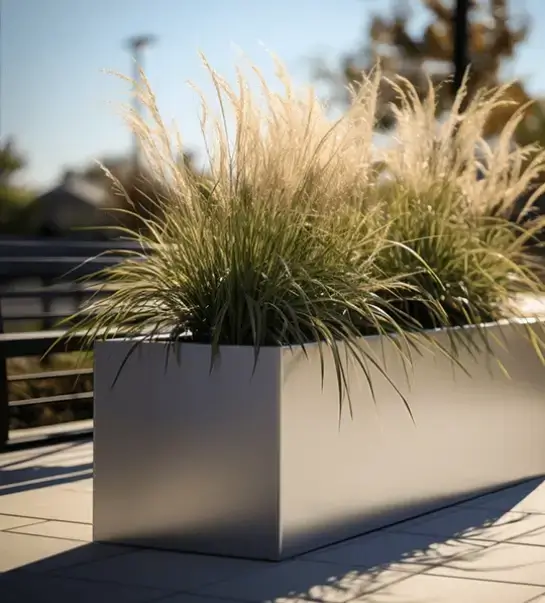 aluminum planter 54001.25.2024